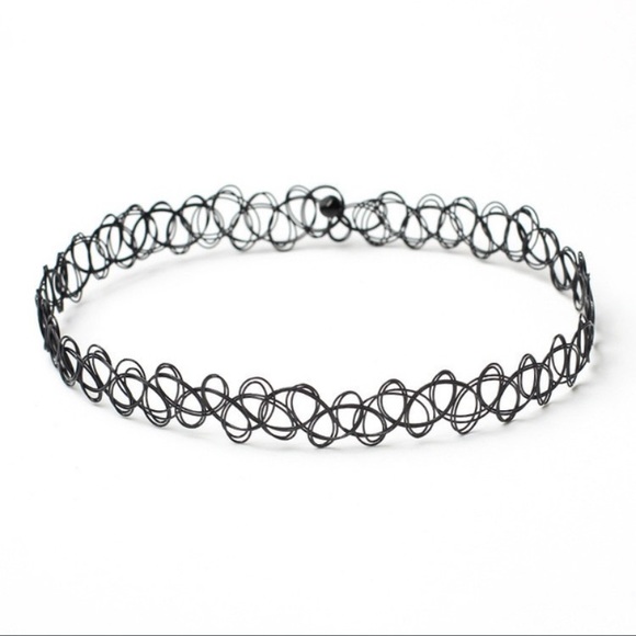 Kathrono Jewelry - 🌟 Awesome 90s Y2k style tattoo look stretchy minimalist choker